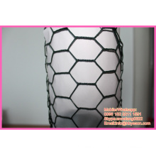 BWG 16 1" vinyl coating galvanized hexagonal cage chicken wire netting